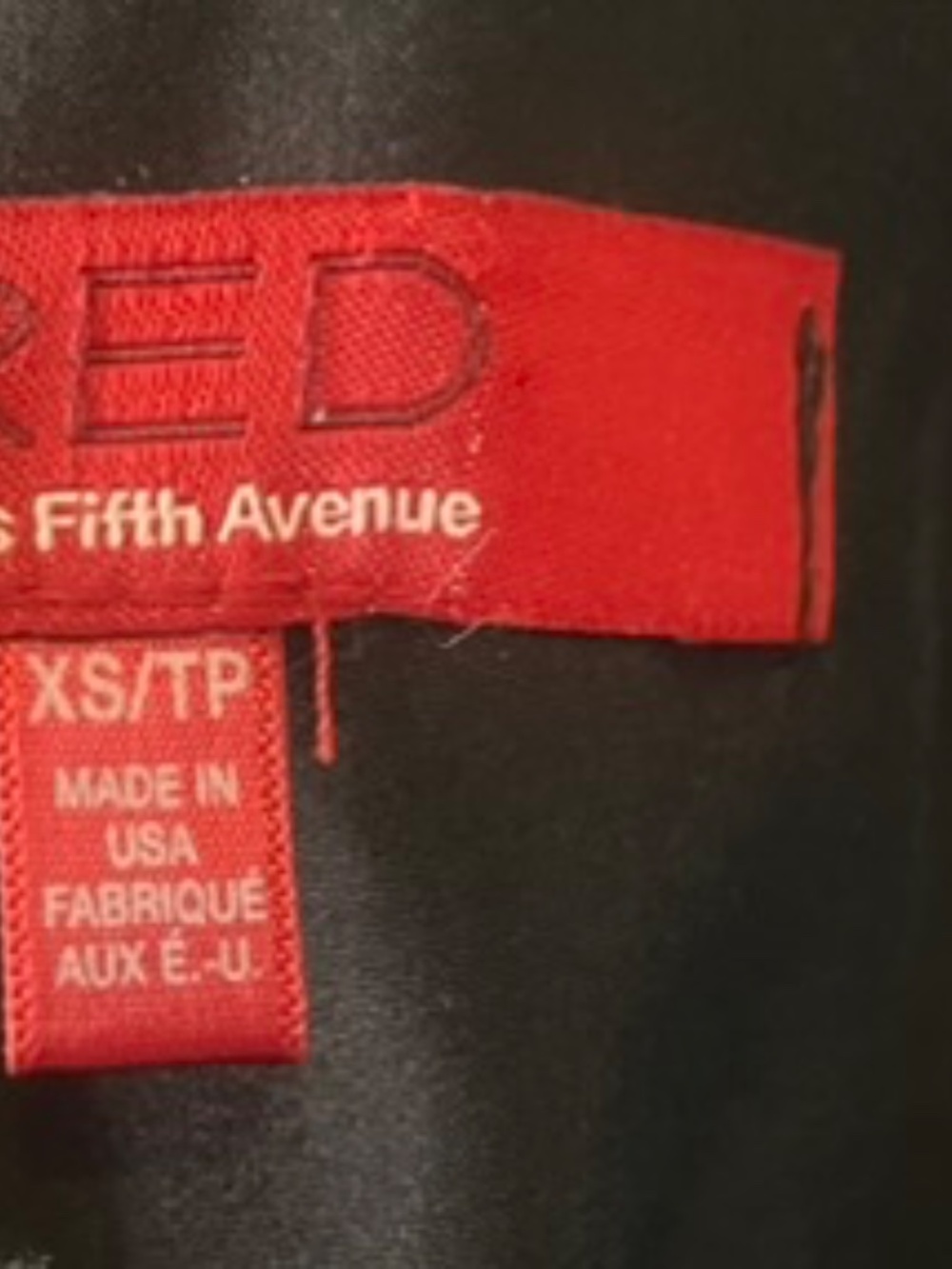 Saks Fifth Avenue Red Pink Black and White Fit and Flare Floral Mini XS - Picture 5 of 6